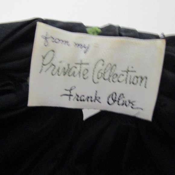 Black Silk Turban Hat Bespoken Private Collection Church - Picture 6 of 9